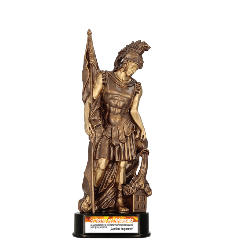 Statuetka odlewana św. Florian