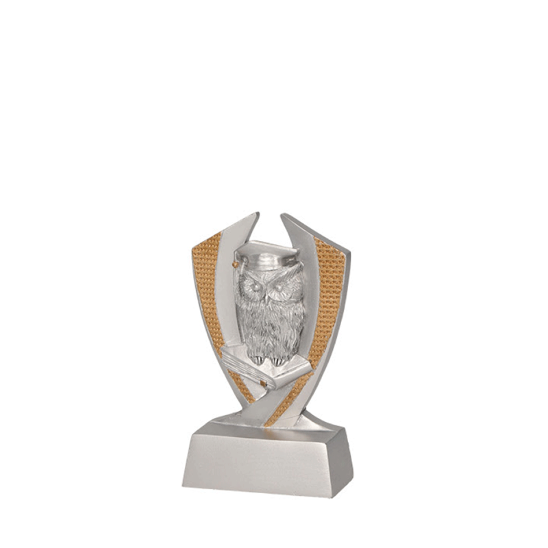 Statuetka odlewana sowa